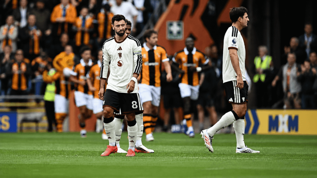 bruno fernandes usai manchester united kalah hull city di pekan pembuka